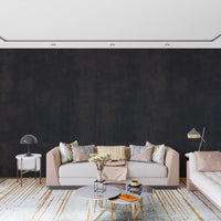 Dark Industrial Concrete Wall Wall Mural
