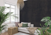 Dark Industrial Concrete Wall Wall Mural