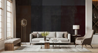 Crimson and Charcoal Plaster Wall Decor Wall Mural