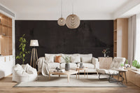 Industrial Charcoal Abstract Shapes Wallpaper Wall Mural