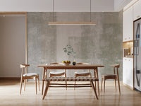 Muted Geometric Concrete Panels Wallpaper Wall Mural