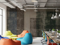 Distressed Brutalist Color Block Wall Mural Wall Mural