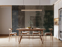 Distressed Brutalist Color Block Wall Mural Wall Mural