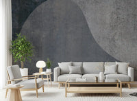 Slate Arches Abstract Industrial Wallpaper Wall Mural