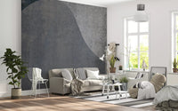 Slate Arches Abstract Industrial Wallpaper Wall Mural