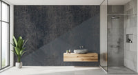 Charcoal and Steel Blue Diagonal Wall Mural Wall Mural
