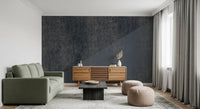 Charcoal and Steel Blue Diagonal Wall Mural Wall Mural