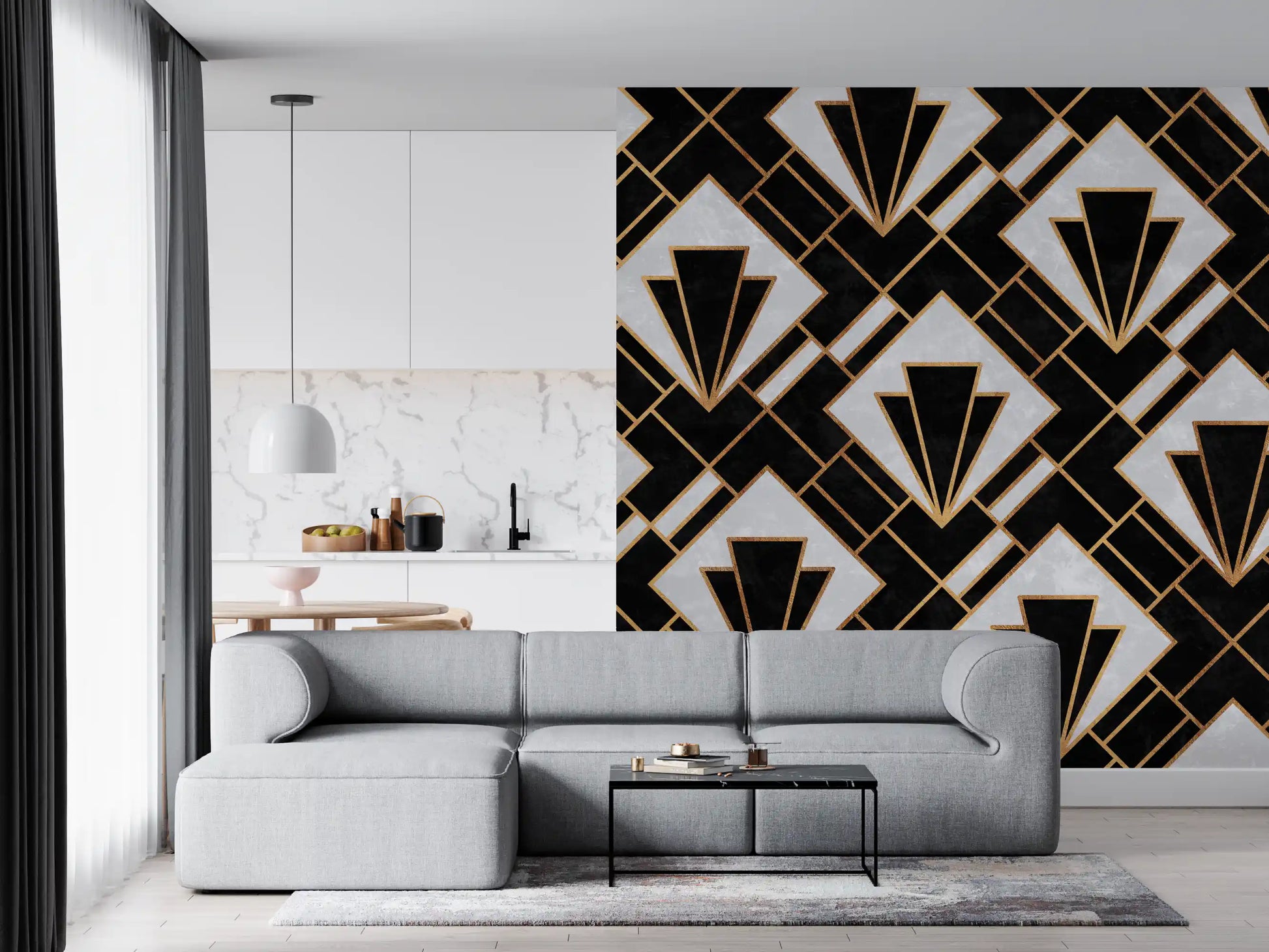 Art Deco Luxe Wall Mural