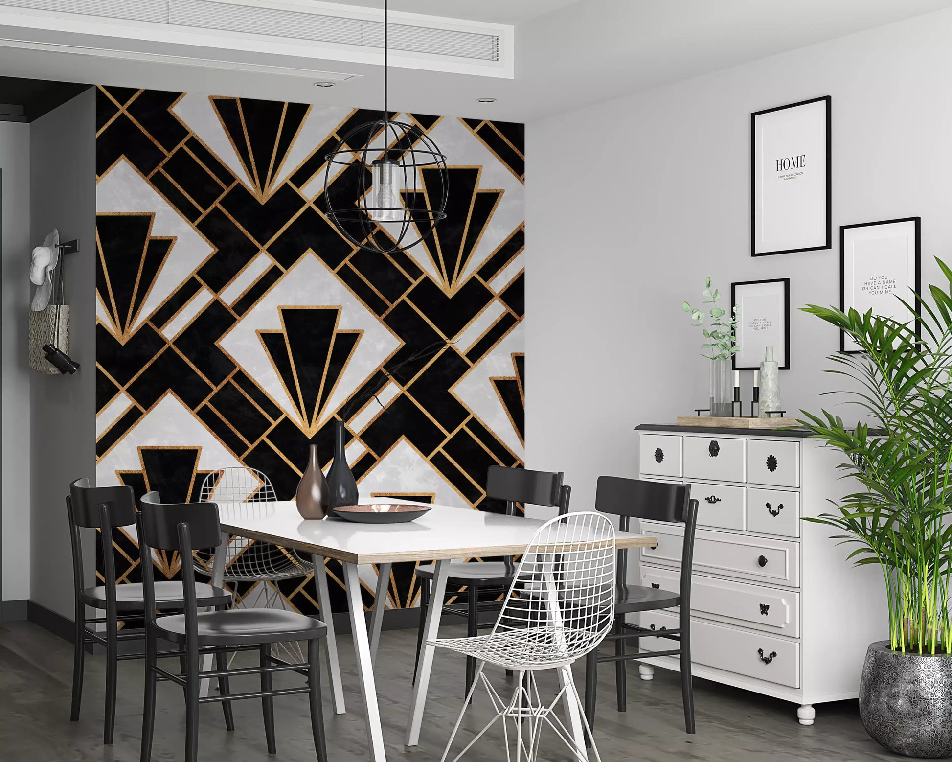 Art Deco Luxe Wall Mural