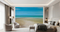 Turquoise Waters Pebble Shoreline Wall Mural