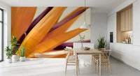 Vibrant Bird of Paradise Botanical Wall Mural Wall Mural