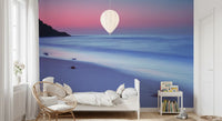 Dusk Over Serene Coastline Wall Mural