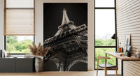 Parisian Night Architectural Perspective Wall Mural