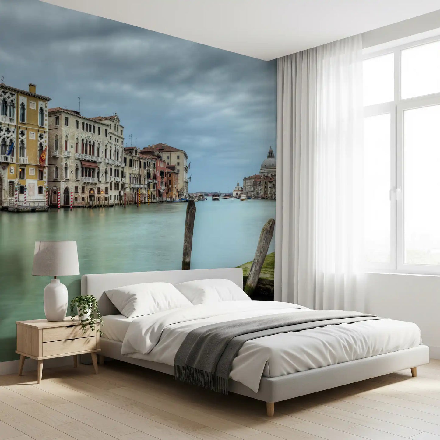Tranquil Waters of the Venetian Lagoon Wall Mural
