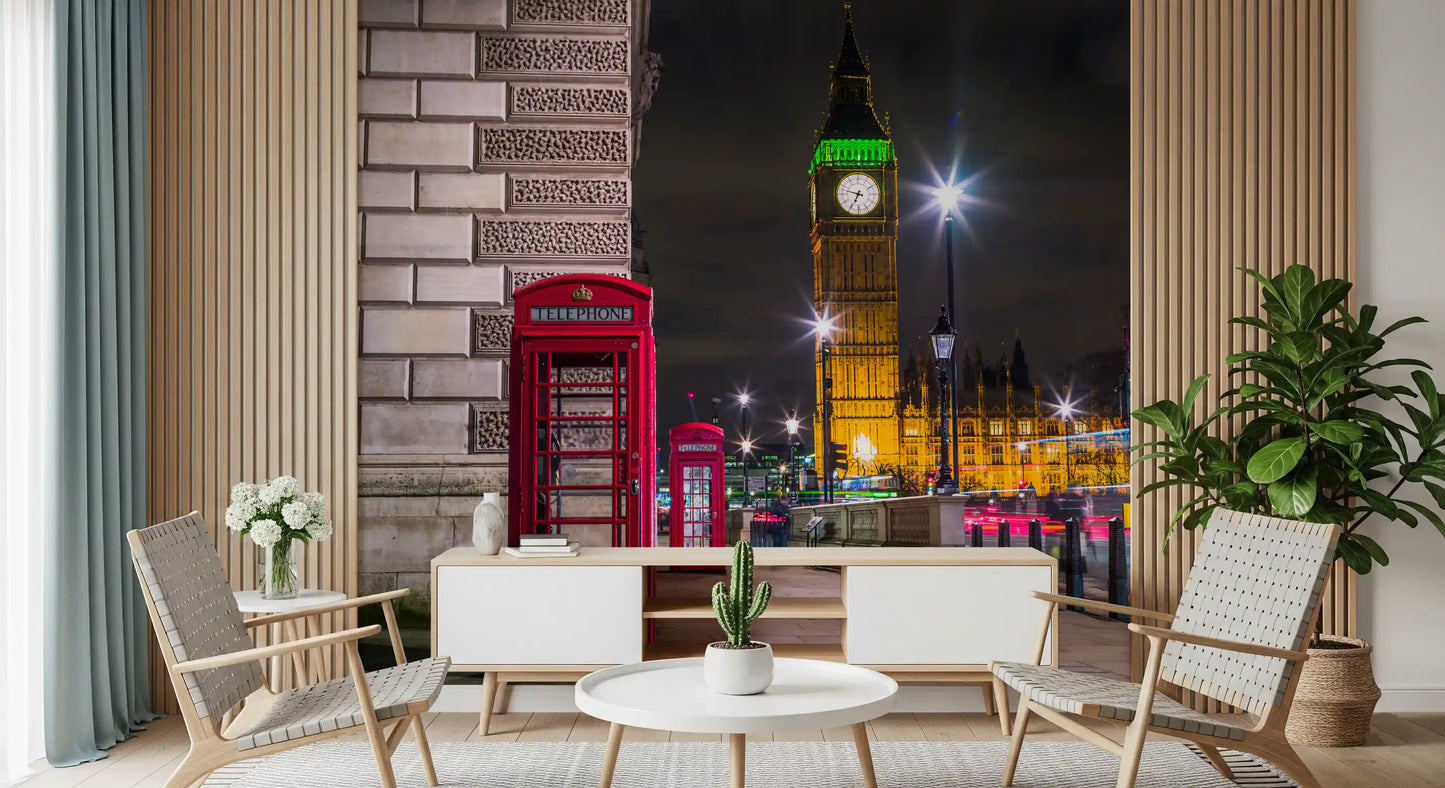 Midnight in London Wall Mural