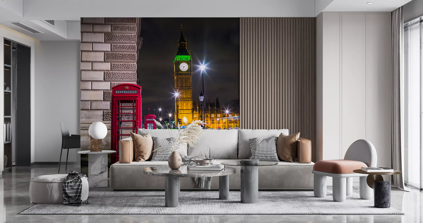 Midnight in London Wall Mural
