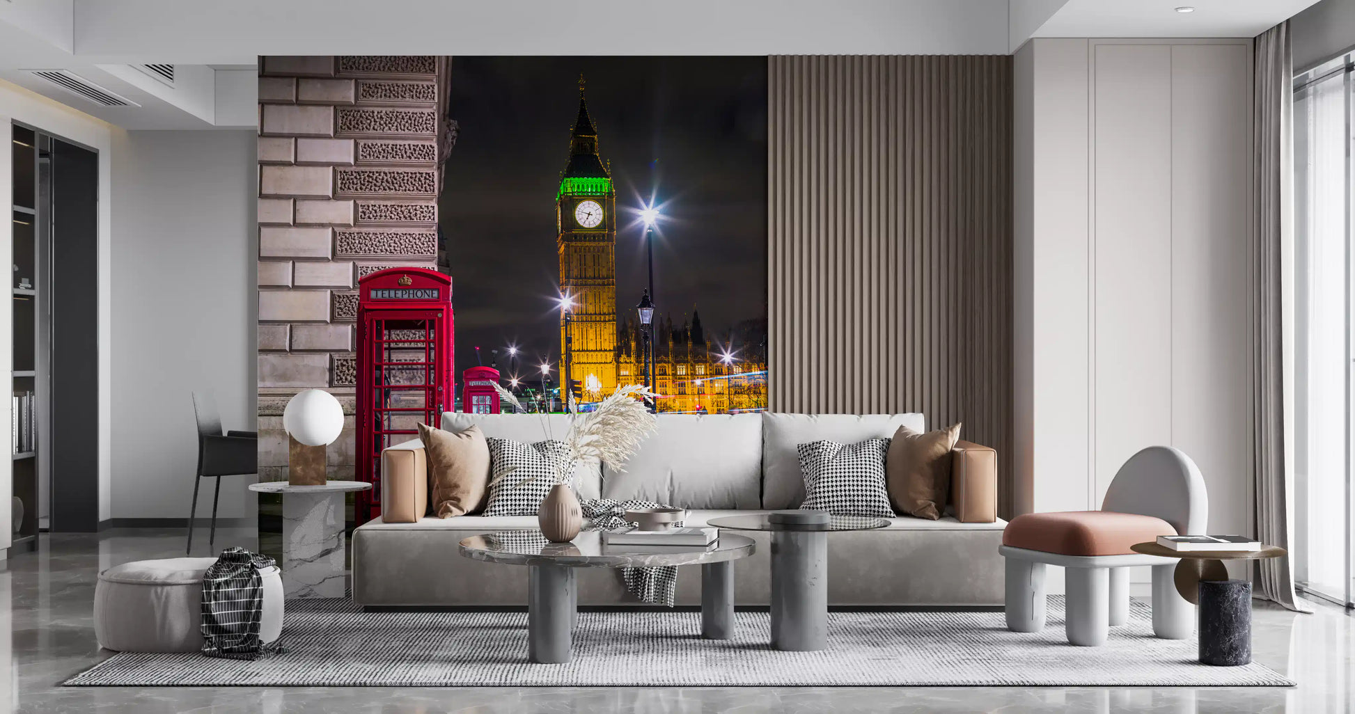 Midnight in London Wall Mural