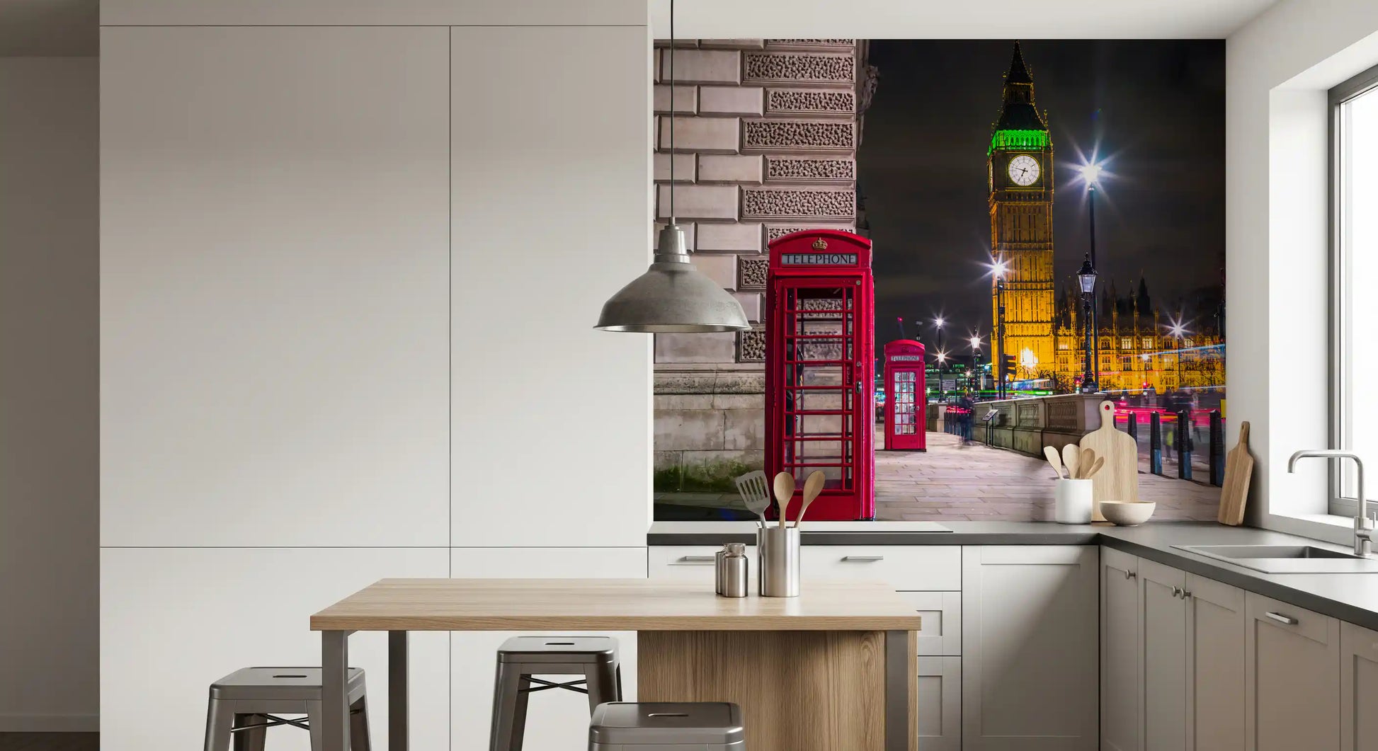 Midnight in London Wall Mural