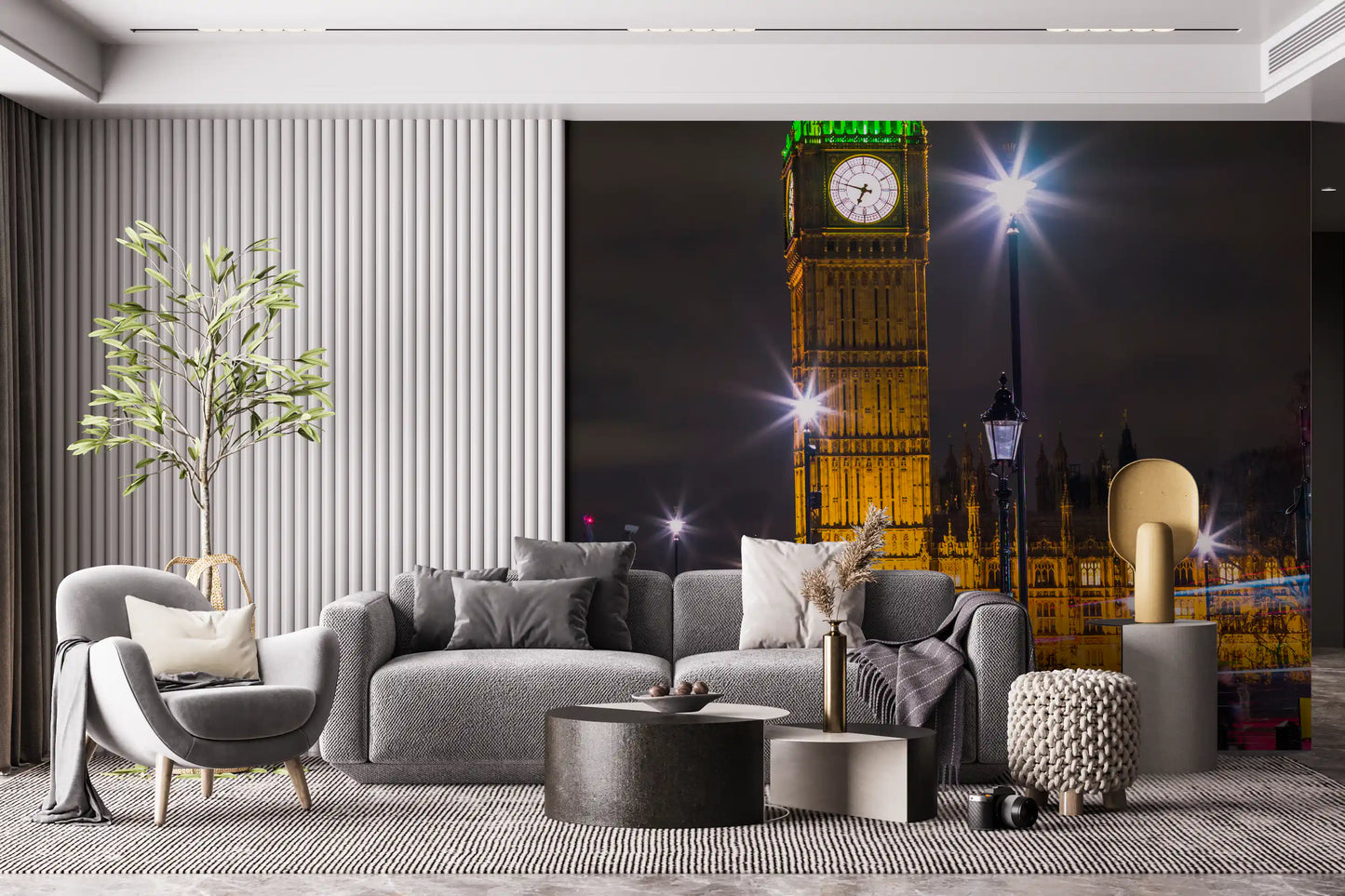 Midnight in London Wall Mural
