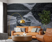 Quiet Shore Reflections Wall Mural
