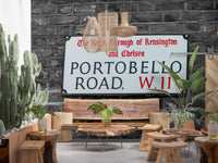 West London Borough Brick Wall Wall Mural