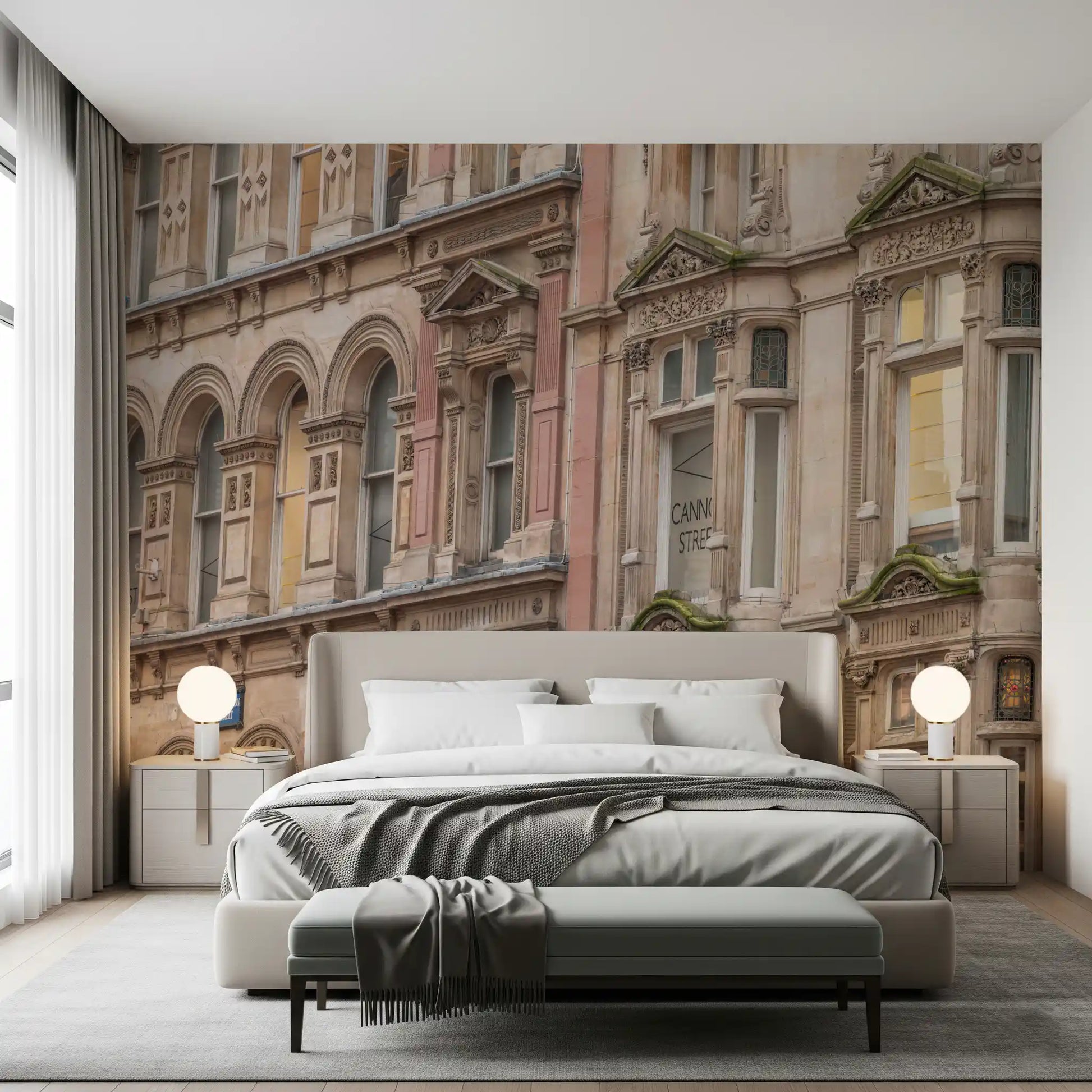 Urban Heritage Architecture Detail Wall Mural