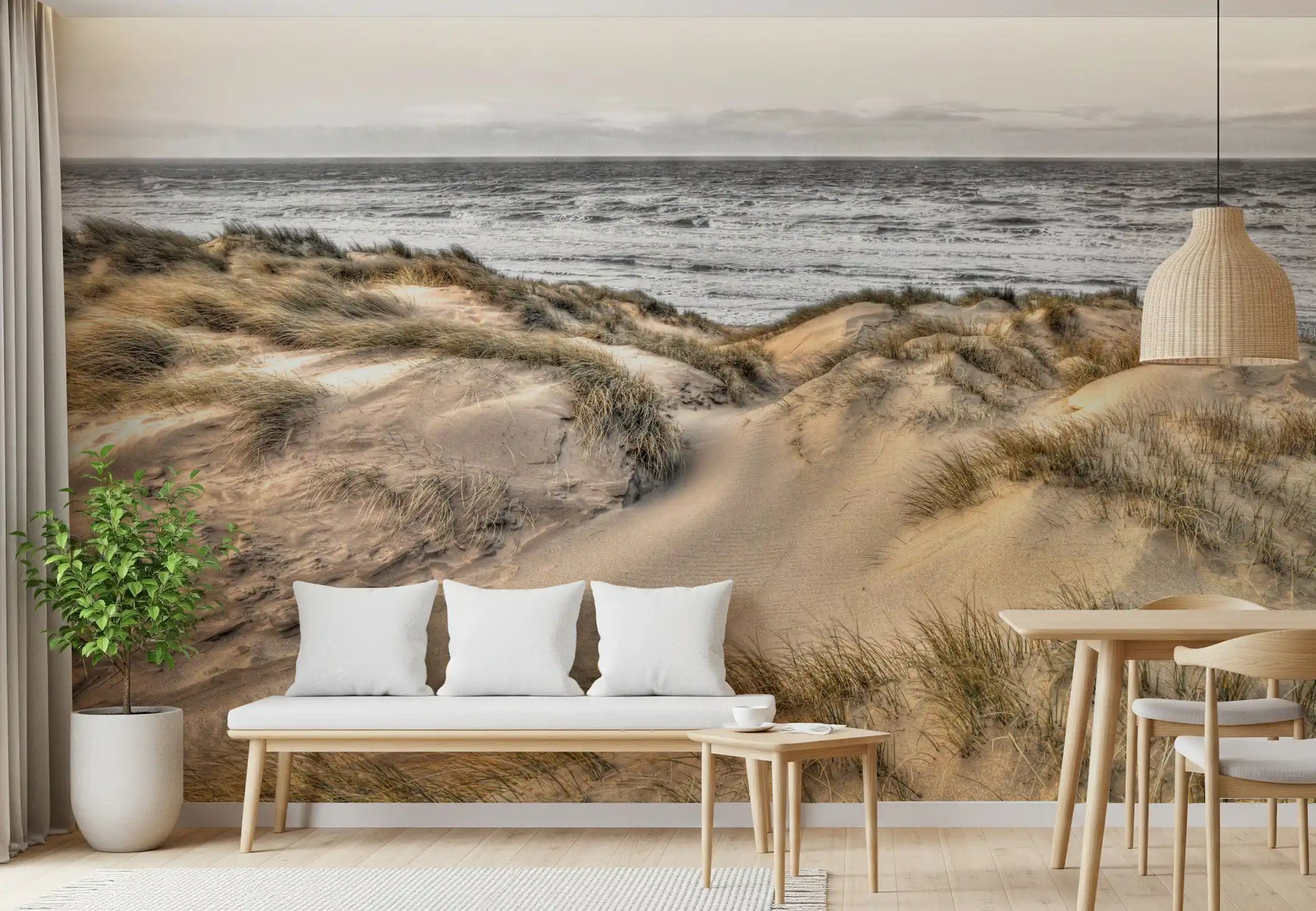 Dune Winds and Coastal Tide Wall Mural