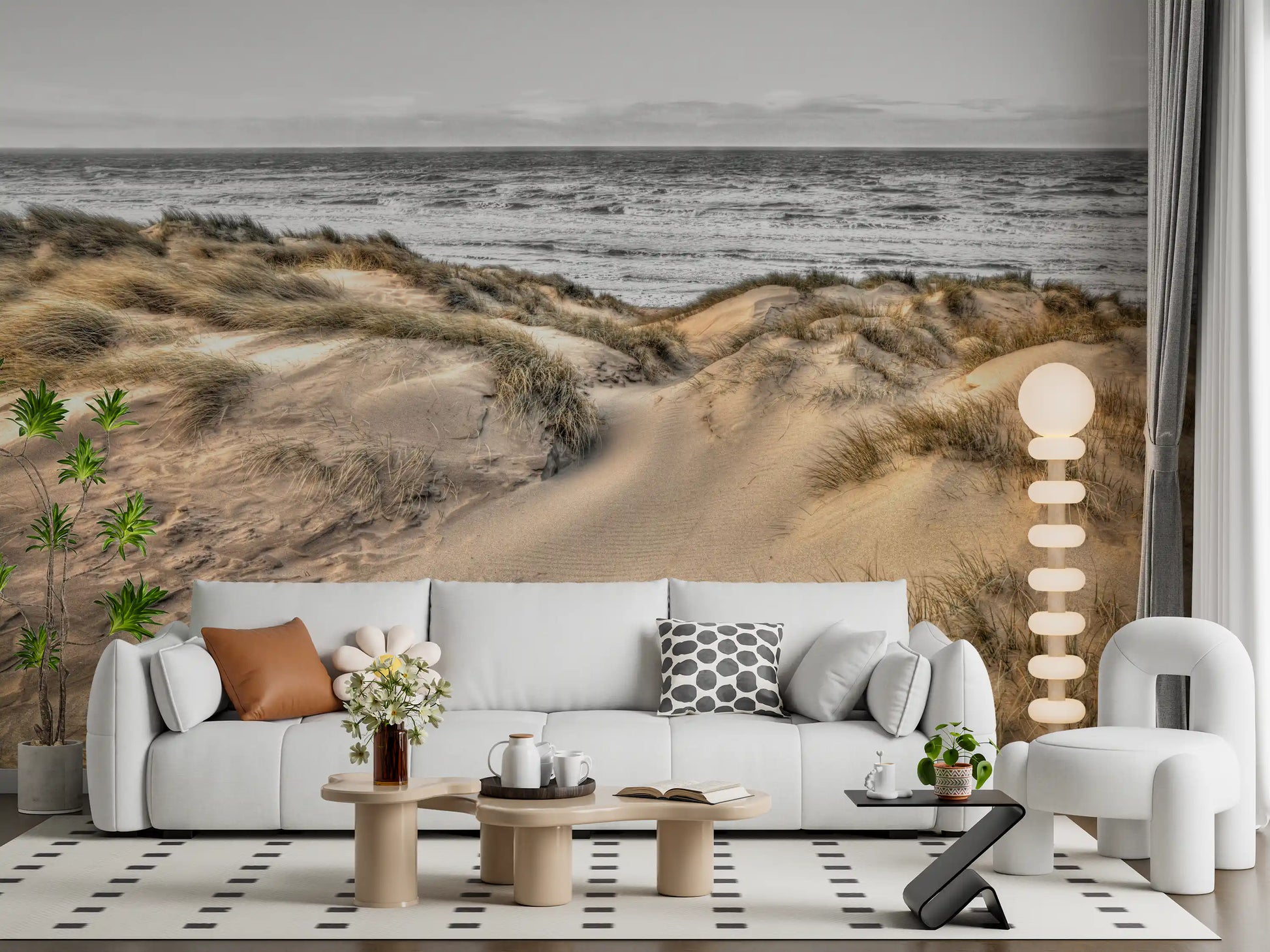 Dune Winds and Coastal Tide Wall Mural