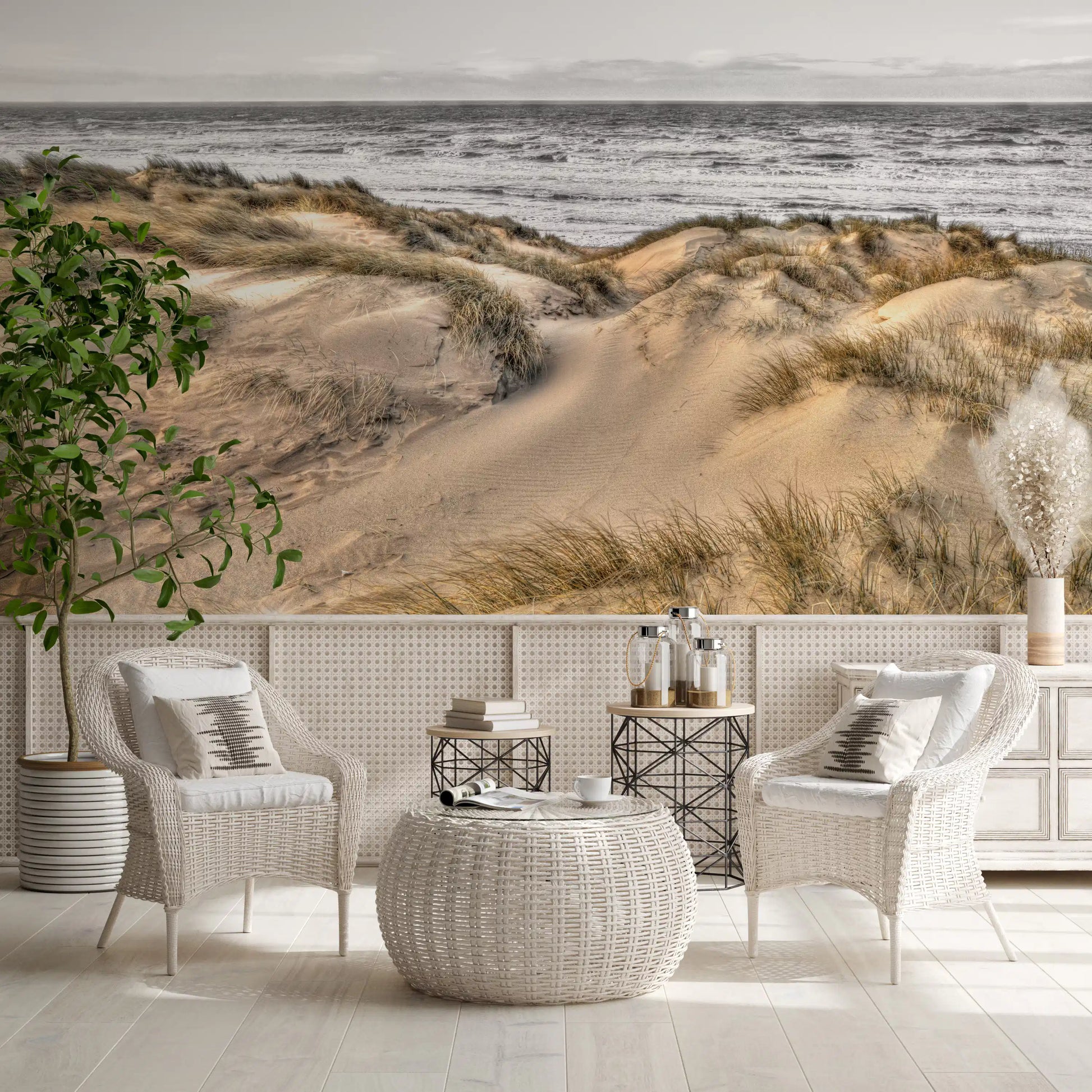 Dune Winds and Coastal Tide Wall Mural