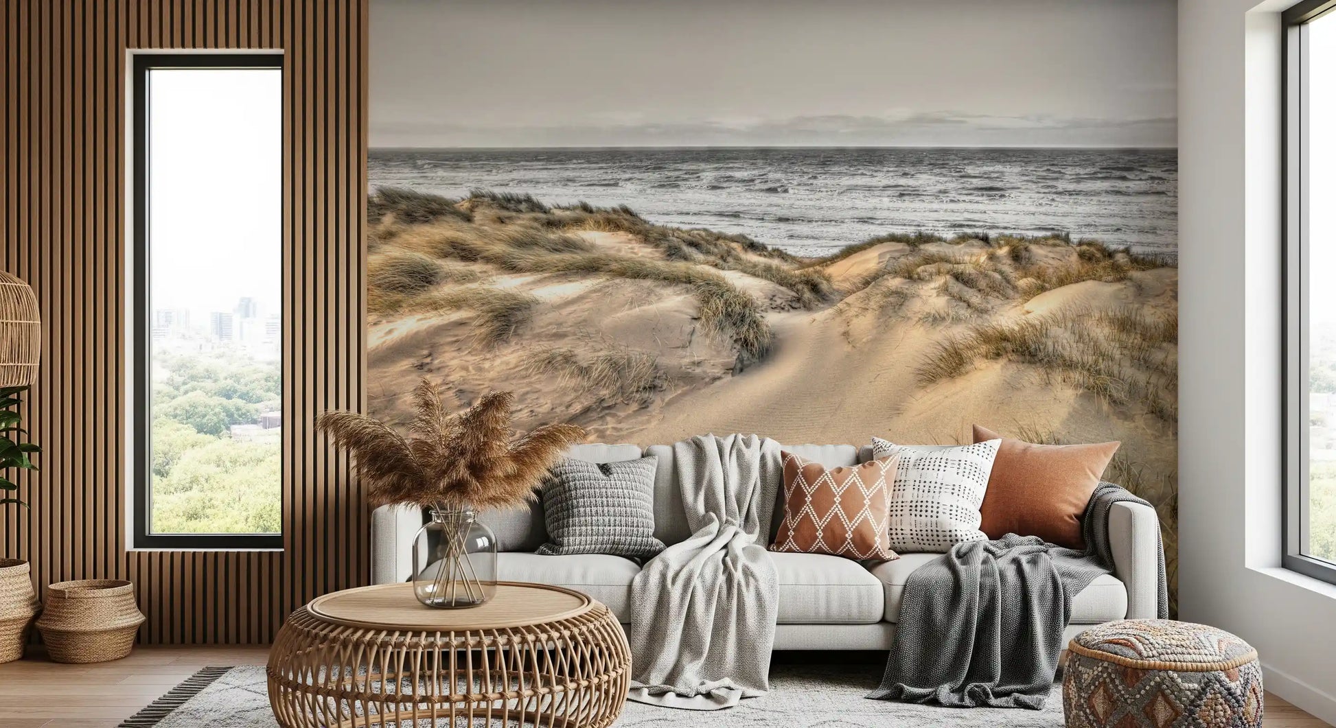 Dune Winds and Coastal Tide Wall Mural