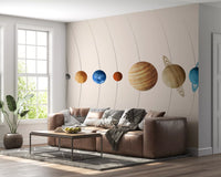 Planet Parade Wall Mural