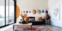 Planet Parade Wall Mural