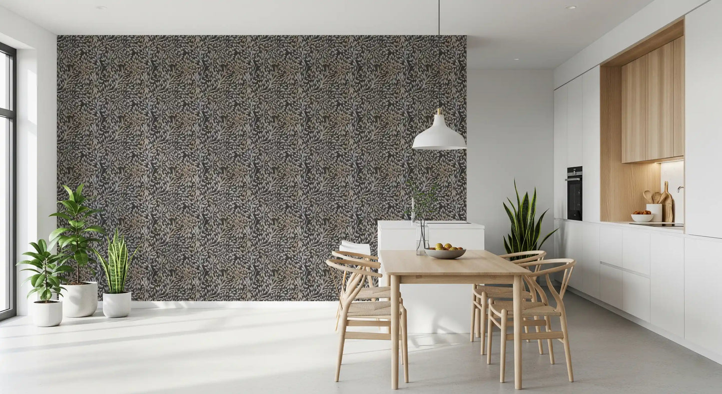 Classical Woodland Foliage Wallpaper⁠