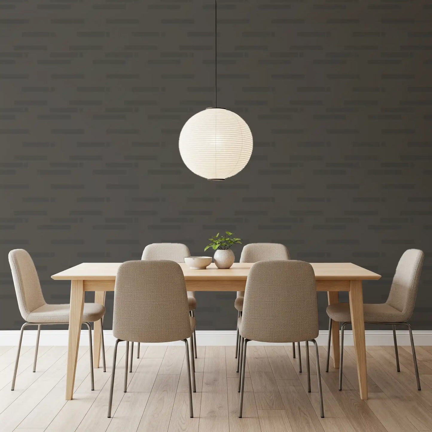Brutalist Horizontal Grey Grids Wallpaper⁠