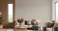 Earthy Vertical Dash Motif Wallpaper⁠