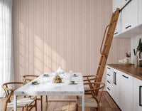 Minimalist Painted Vertical Stripe Wallpaper⁠