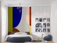 Composição moderna de meados do século Wall Mural