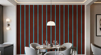 Rustic Earth and Sky Stripe Wall Mural