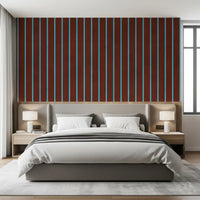 Rustic Earth and Sky Stripe Wall Mural
