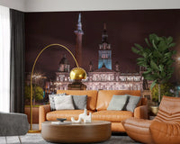 Glasgow City Chambers Nightscape Wall Mural