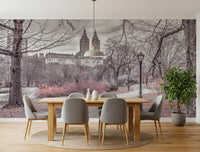 Central Park Skyline Promenade Wall Mural
