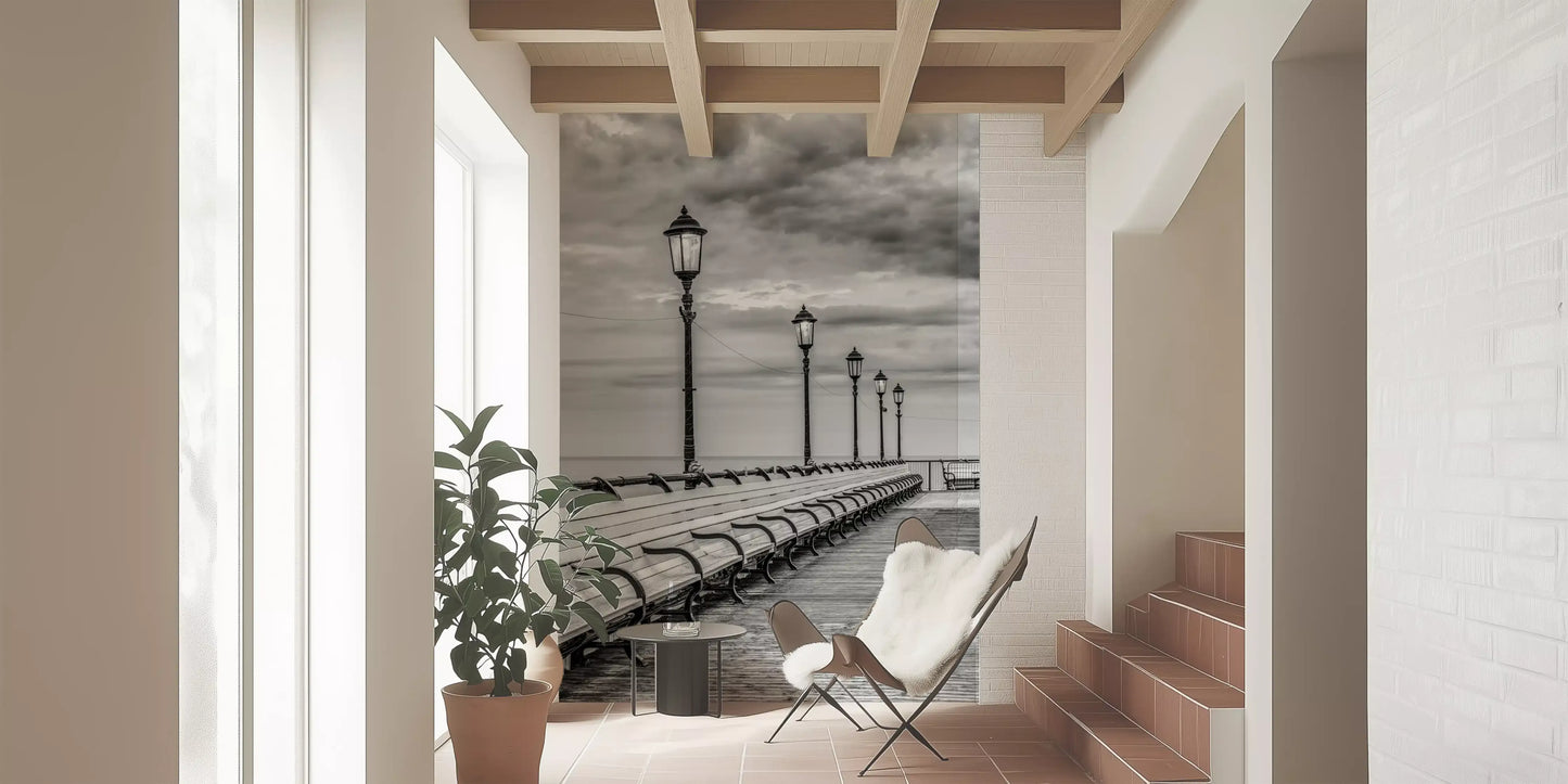 Victorian Pier Promenade Wall Mural