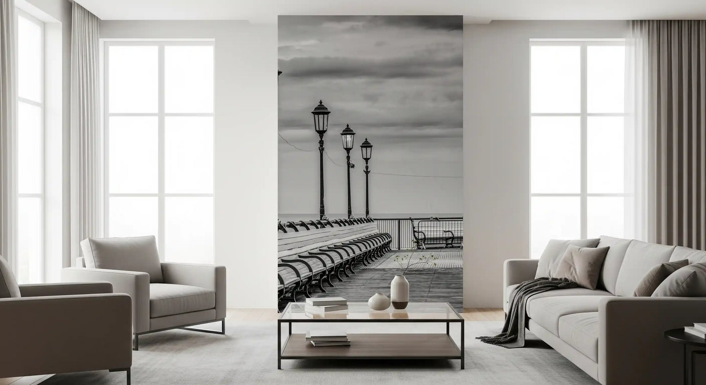 Victorian Pier Promenade Wall Mural