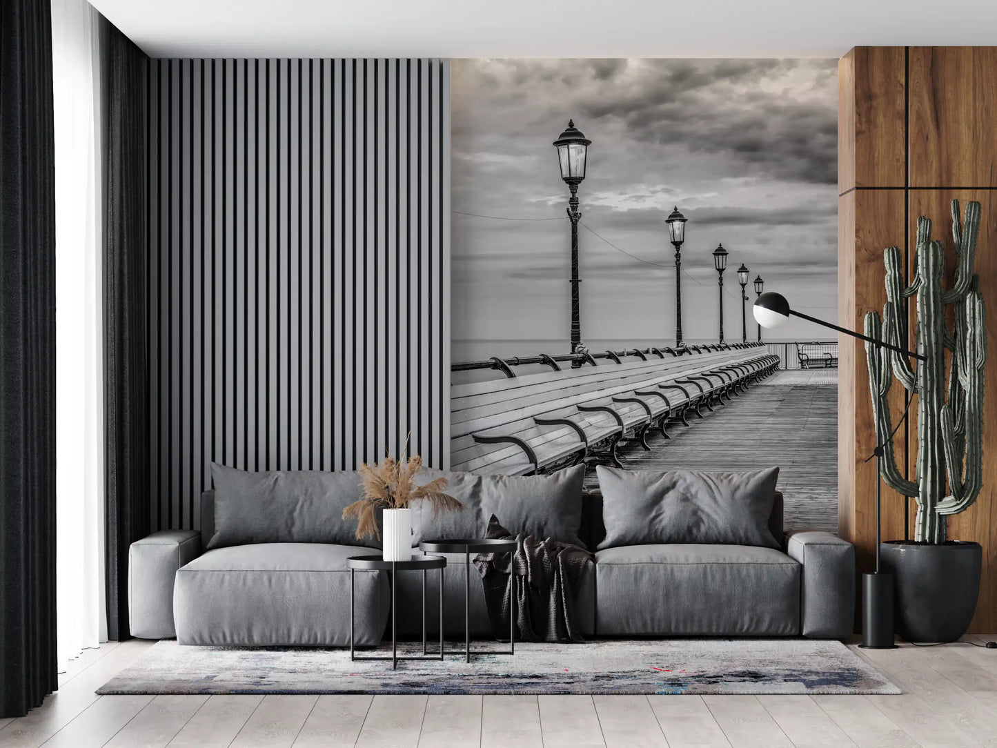 Victorian Pier Promenade Wall Mural