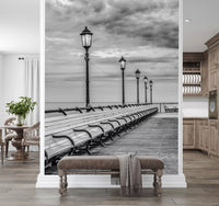 Victorian Pier Promenade Wall Mural