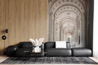 Neoclassical Stone Archway Wall Mural