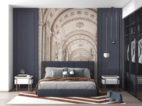 Neoclassical Stone Archway Wall Mural