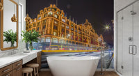 London Landmark Evening Illumination Wall Mural