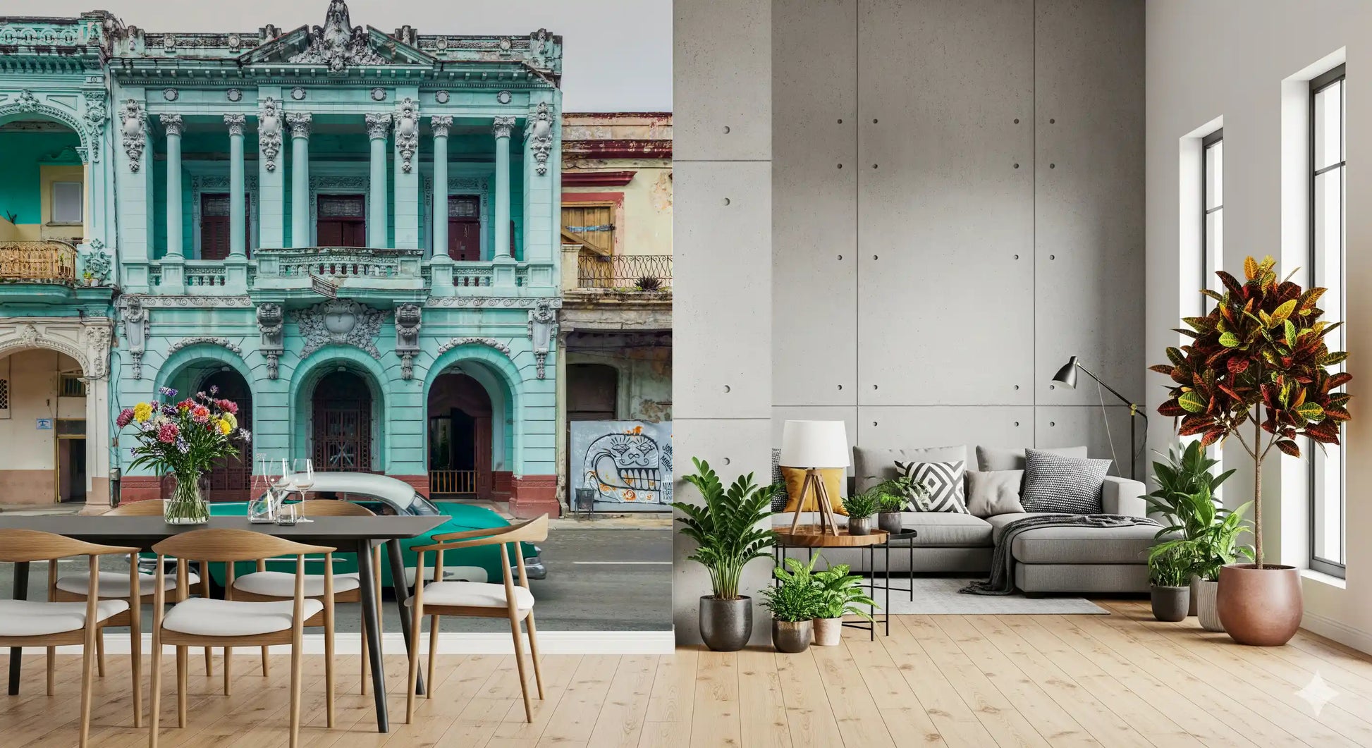 Havana Classic Architecture Wall Mural
