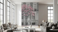 Spring Magnolia Urban Bloom Wall Mural